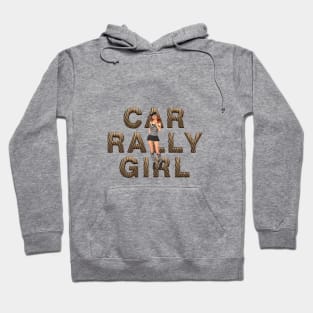 Car Rally Girl Hoodie